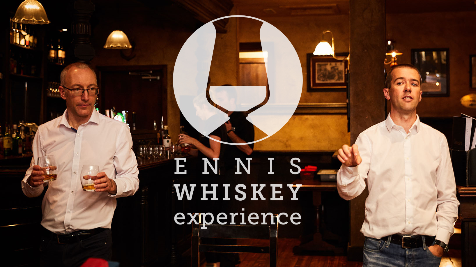 Ennis Whiskey Experience popup whiskey bar