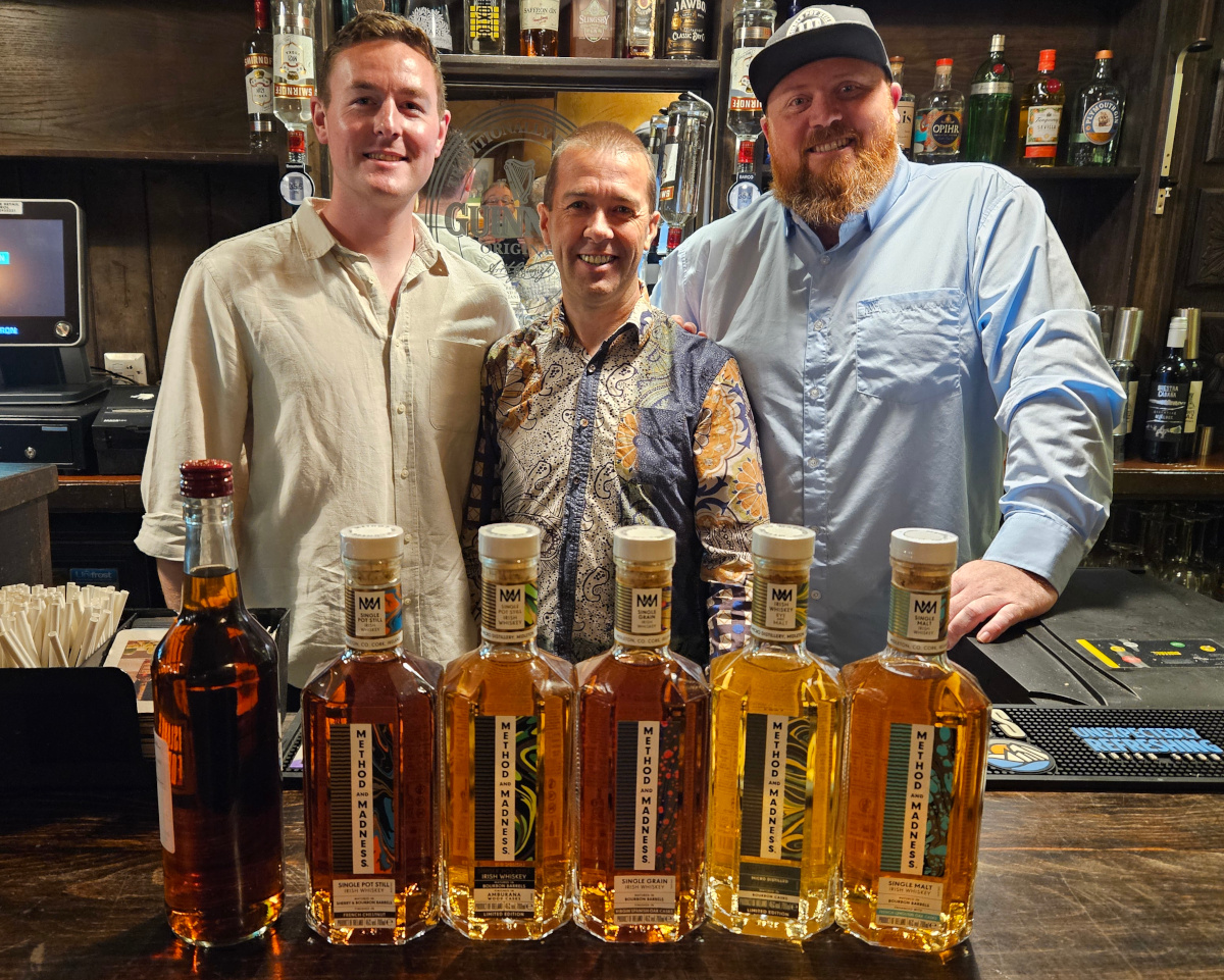 Method & Madness whiskey tasting with Matt Smyth and Barrett Stapleton