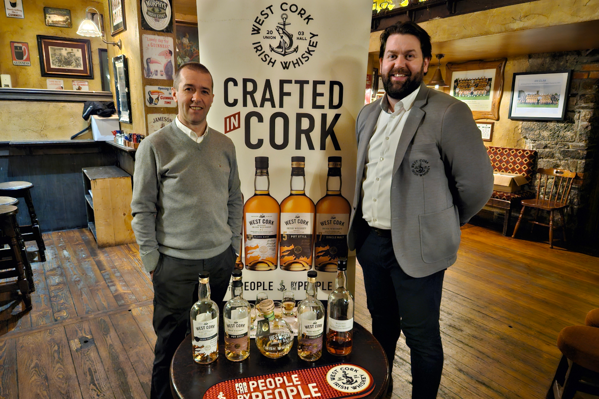 WCD whiskey tasting with Cathal O'Brien