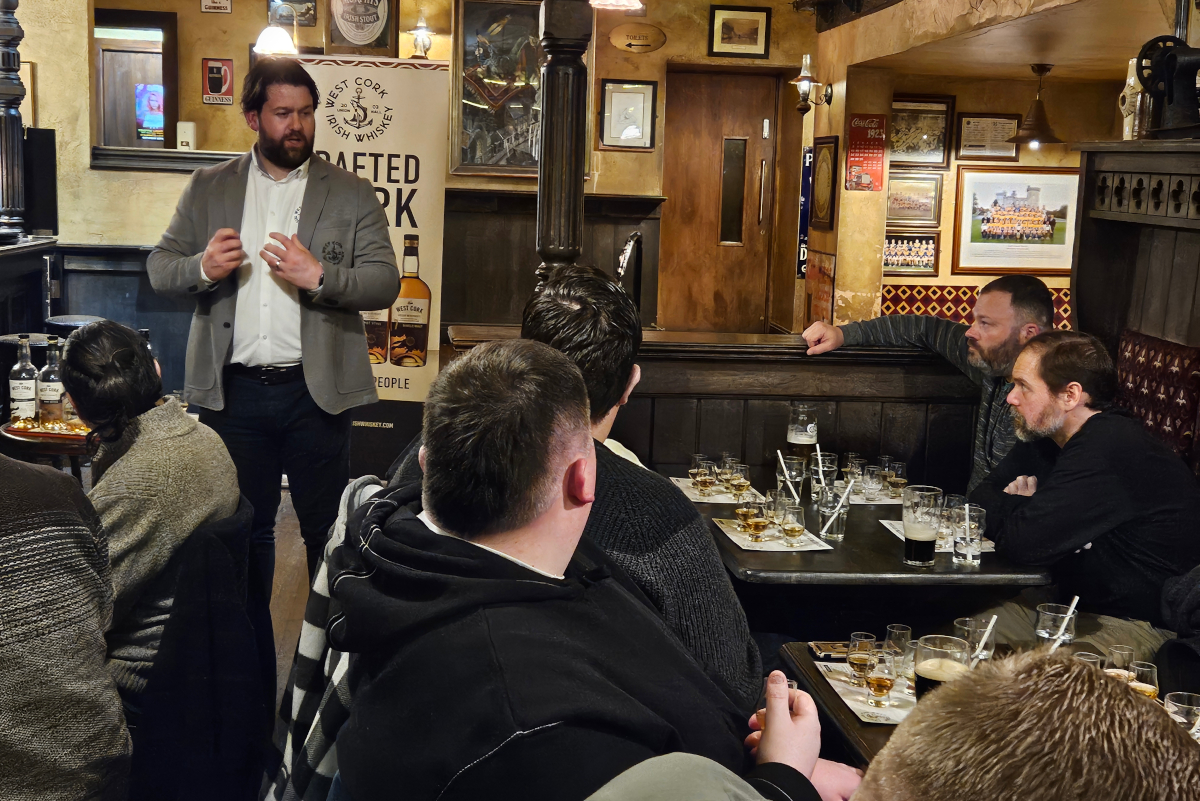 West Cork whiskey tasting