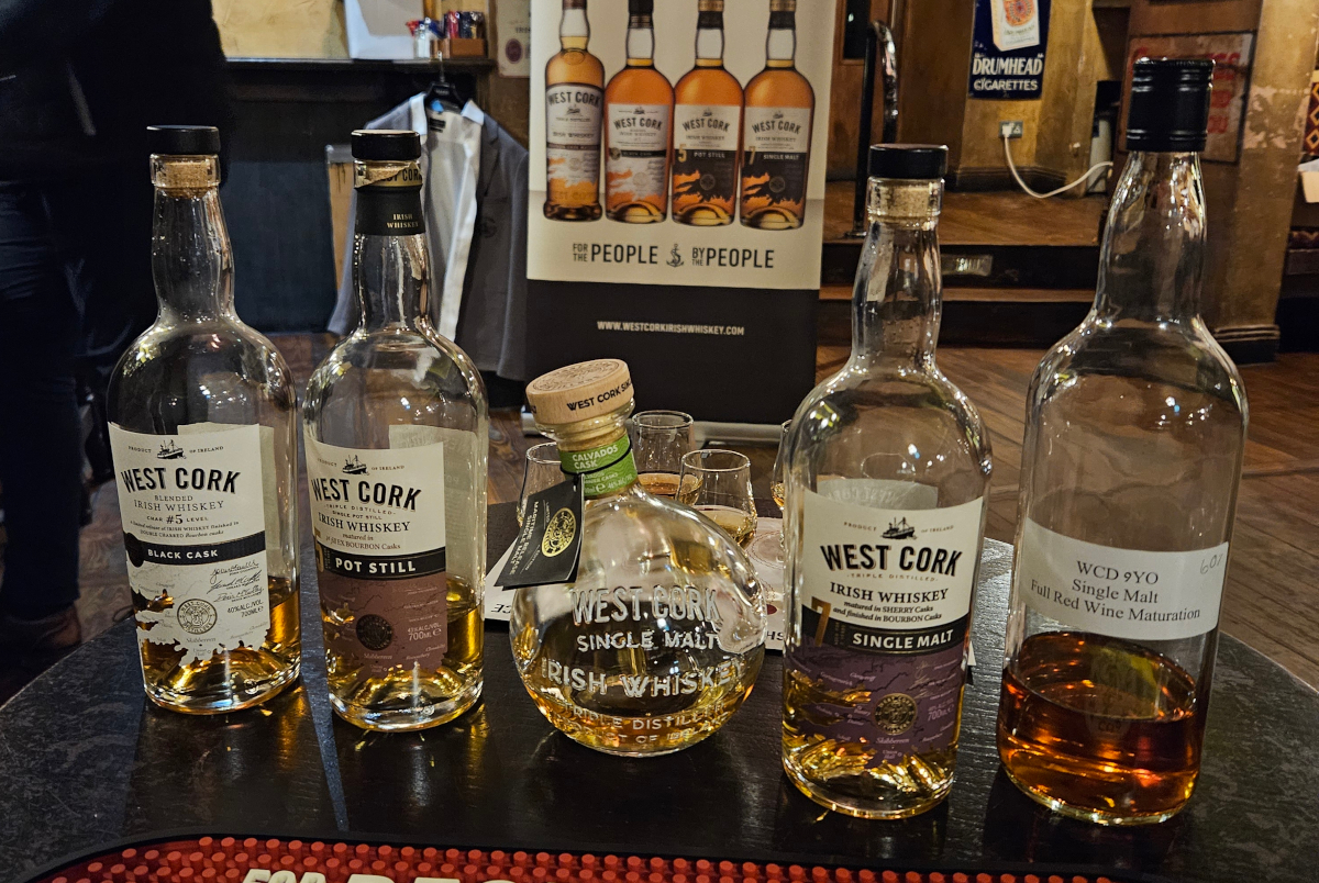 WCD whiskey tasting